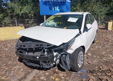 2020 Hyundai Accent Se из США, поврежденный, VIN 3KPC24A61LE098386